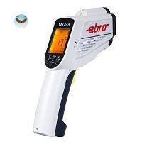 Máy đo nhiệt độ bằng hồng ngoại có jack cắm sensor ngoài đo tâm sản phẩm EBRO TFI 650